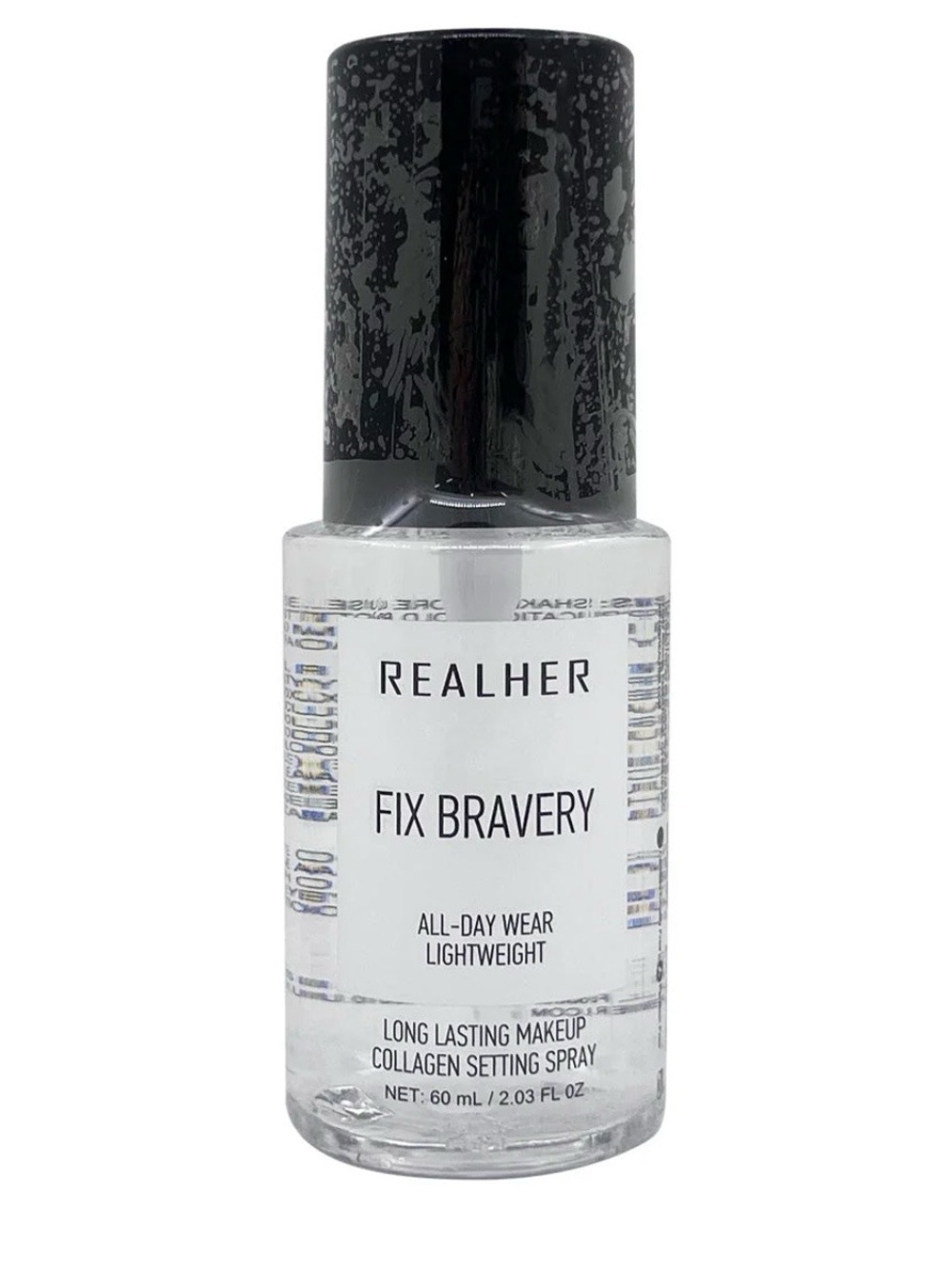 RealHer Clear Setting Spray with Black Cap